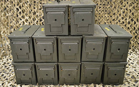 Are ammo boxes easy to stack?