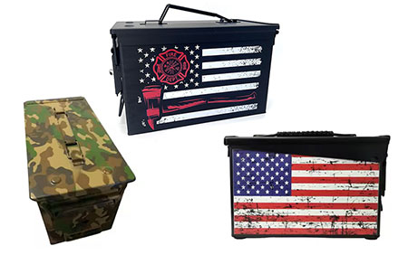 Customized personalized pattern ammo box